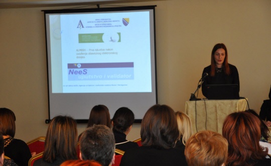 Priprema dokumentacije u NeeS formatu za Bosnu i Hercegovinu, treća radionica 23.10.2015. god.